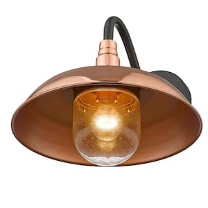Burry 1-Light Copper Outdoor Wall Sconce