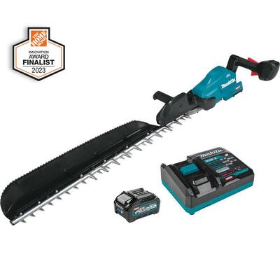 BLACK+DECKER 40V MAX 22in. Cordless Battery Powered Hedge Trimmer Kit with  (1) 1.5Ah Battery & Charger LHT2240C - The Home Depot