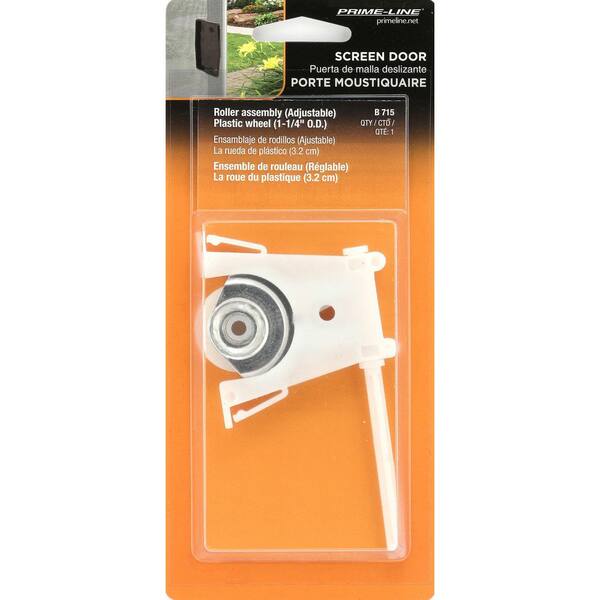 Prime-Line B 551 Nylon Screen Door Roller Assembly – Air Control – 2 Pack – Made In USA