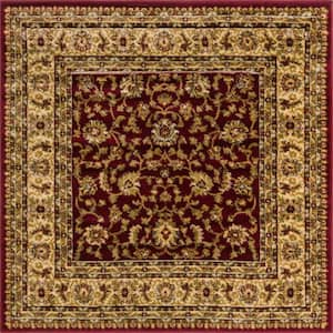 Voyage St. Louis Red 4' 0 x 4' 0 Square Rug