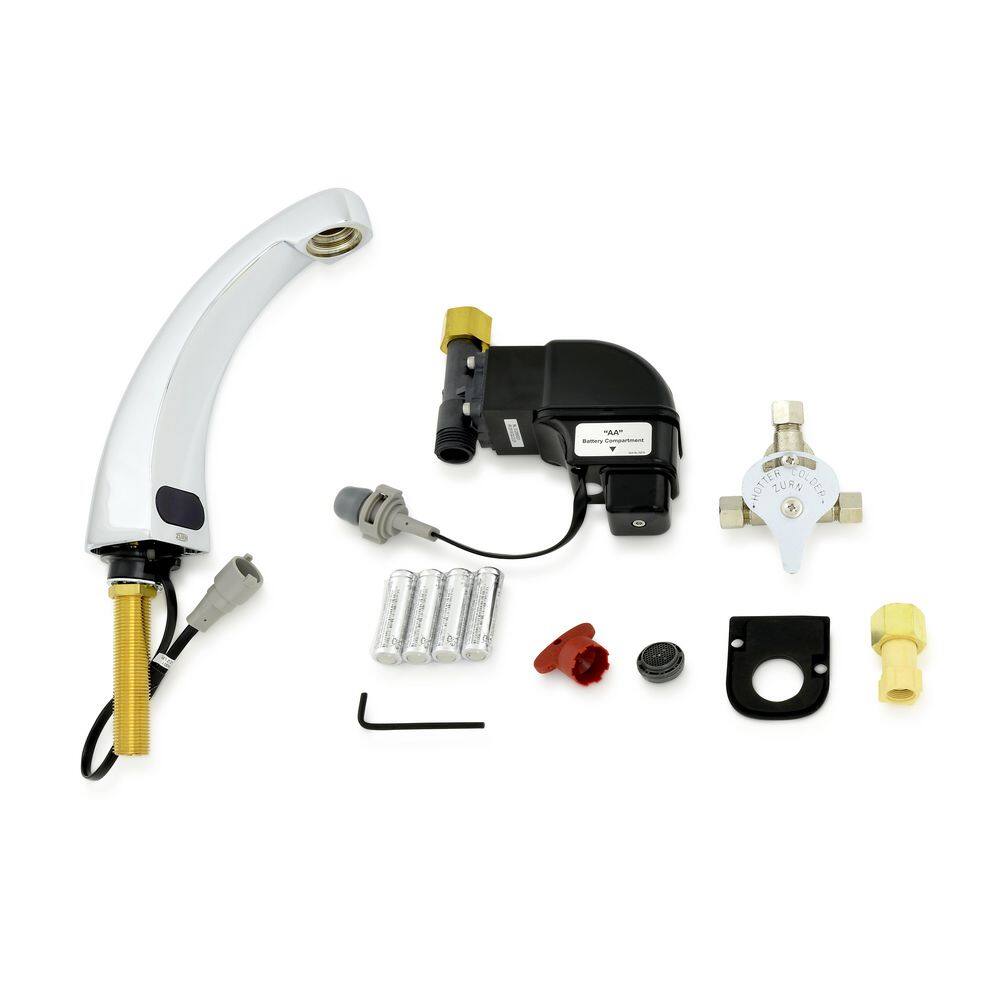 Chrome Commercial Sensor Faucet with Fixed Spout