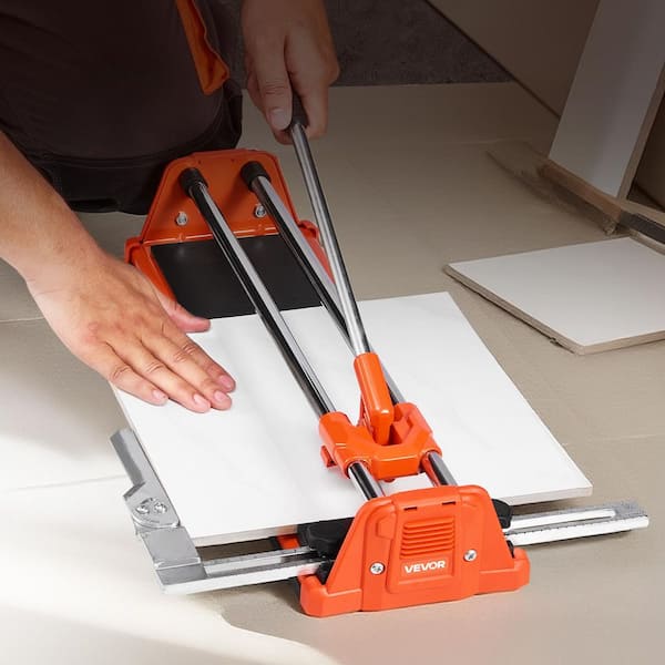 15.75 in. Manual Tile Cutter with Steel Blade and Double Rails for Precise Cutting, Precise Cuts 1-2025 update