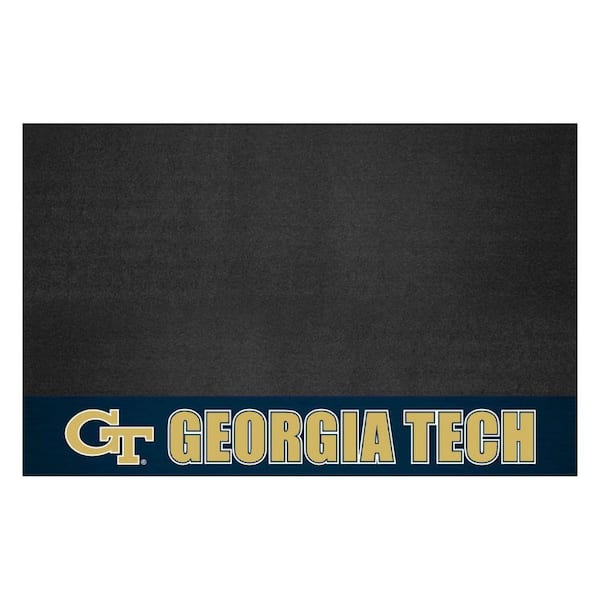 FANMATS Georgia Tech 26 in. x 42 in. Grill Mat 12106 - The Home Depot