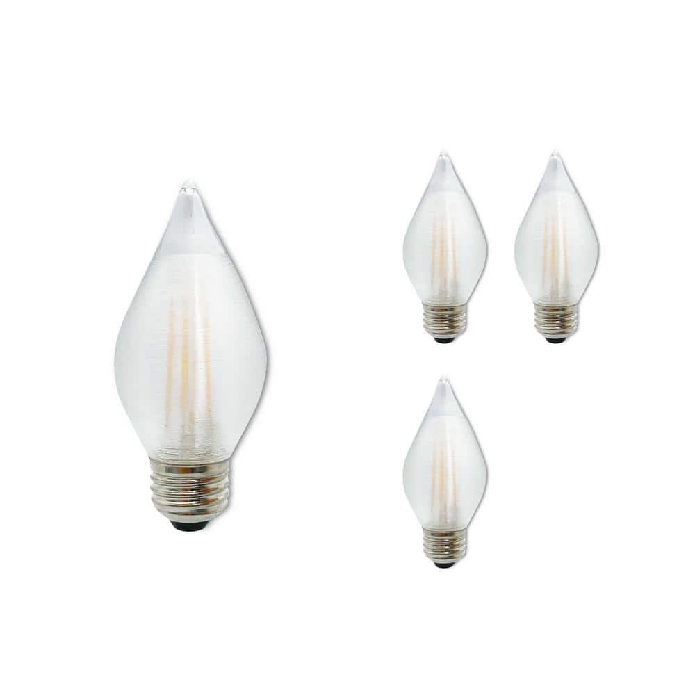 40-Watt Equivalent Warm White Light C15 (E26) Medium Screw Base Dimmable Sa