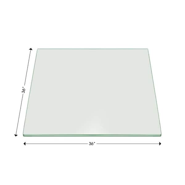 Tablero De Mesa De Vidrio Templado Pulido Plano Redondo... | Cuotas Sin