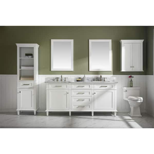 Marble Vanity Top In White, 38 Bathroom Vanity Top With Sink And Toilet