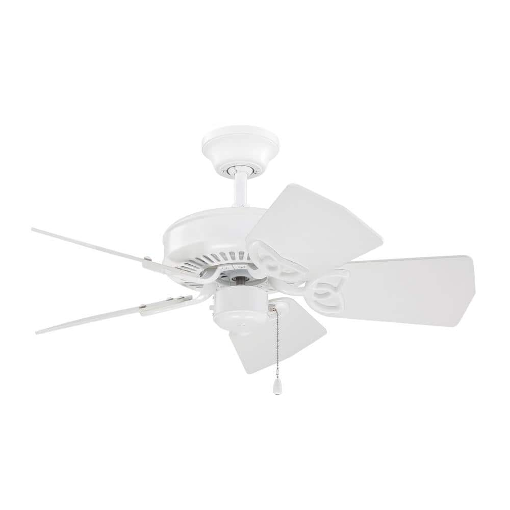 Craftmade 30  Piccolo Ceiling Fan White