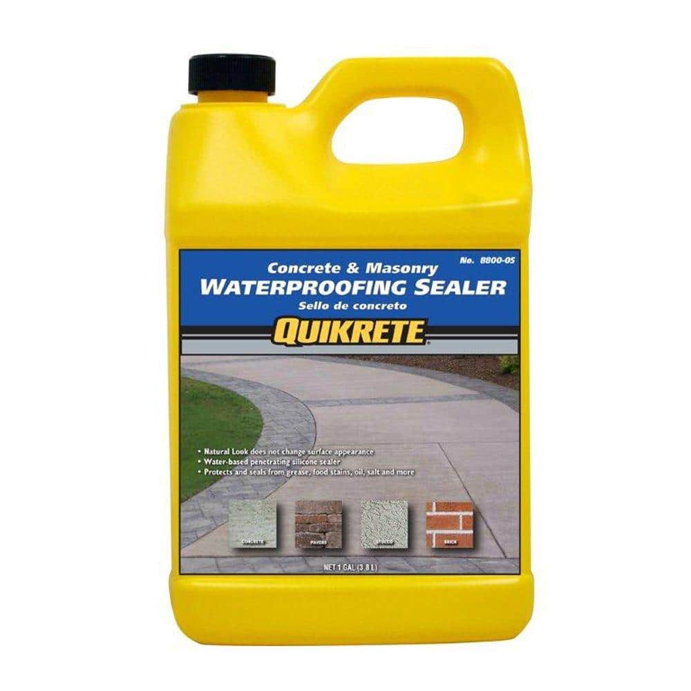 Quikrete 1 Gal.Natural Look Waterproofing Concrete Sealant 880005 The