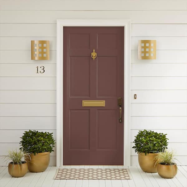 BEHR PREMIUM 1 qt. #710B-7 Rich Mahogany Satin Enamel Interior