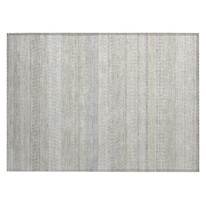 Chantille ACN576 Ivory 1 ft. 8 in. x 2 ft. 6 in. Machine Washable Indoor/Outdoor Geometric Area Rug