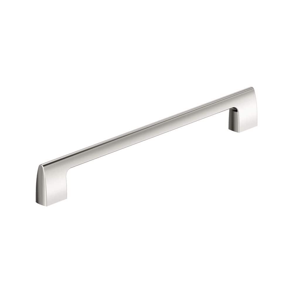 Riva 10-1/16 in. (256mm) Center-to-Center Polished Nickel Bar Cabinet Pull price history on PriceWatchPro