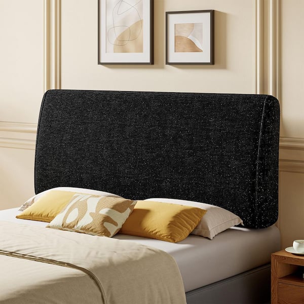 HOMESTOCK White Headboards for Queen Size Bed, Tufted Bed