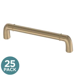 Izak 5-1/16 in. (128 mm) Champagne Bronze Cabinet Drawer Pull (25-Pack)
