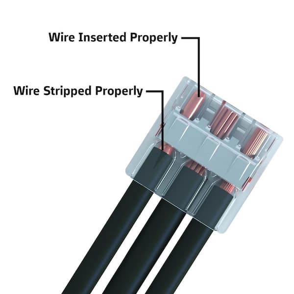 WAGO 2773 Series Pushwire 2-Conductor Splicing Connector, 20-12