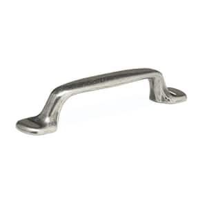 Monceau Collection 3 3/4 in. (96 mm) Pewter Traditional Curved Cabinet Bar Pull