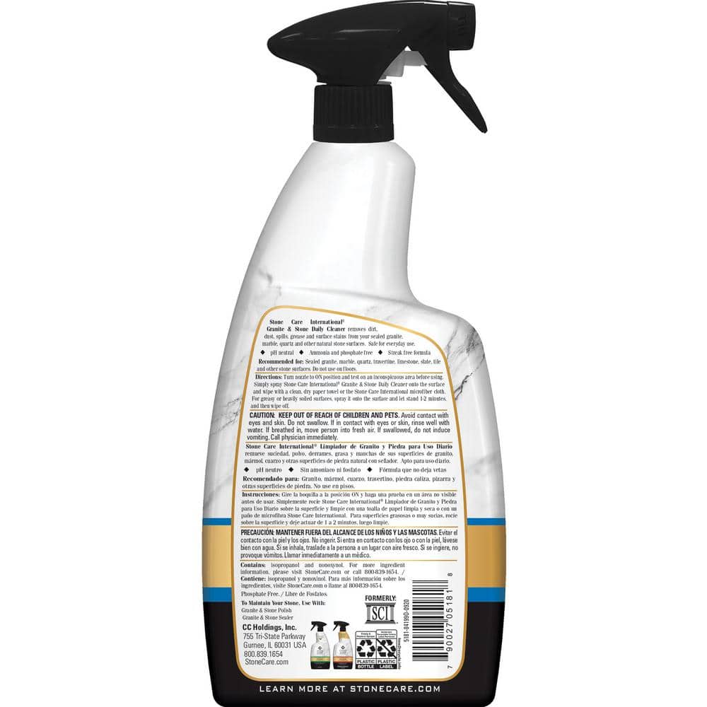 Stone Care 32oz Granite and Stone Daily Cleaner