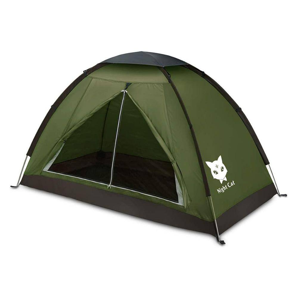 Camping Tent Bundle Torch Survival Bag Sleeping Bag Lightweight 1 Man Tent 