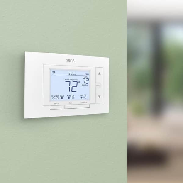 Copeland Sensi 7-day Programmable Wi-Fi Smart Thermostat, No C
