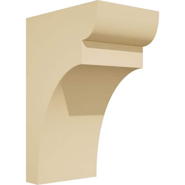 Ekena Millwork Yorktown 5 1/2 in. x 12 in. x 8 in. Polyurethane Corbel