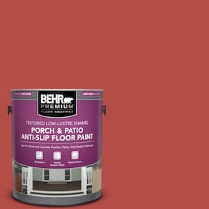 1 gal. #M160-7 Raging Bull Textured Low-Lustre Enamel Interior/Exterior Porch and Patio Anti-Slip Floor Paint