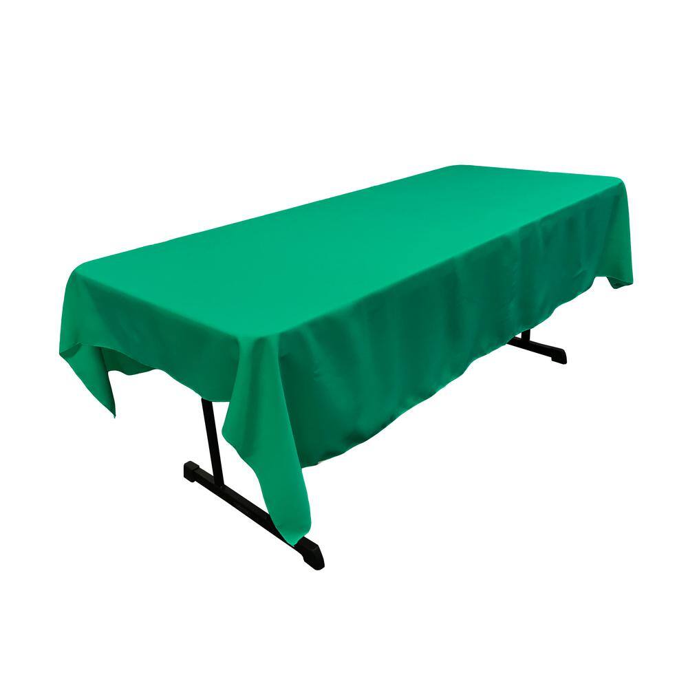 Polyester Poplin Rectangular Tablecloth Olive. Choose Size Below main image 0