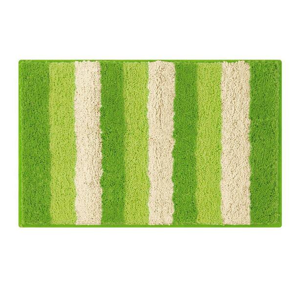 Bathtopia Radella Lime 18 in. x 30 in. Bath Rug