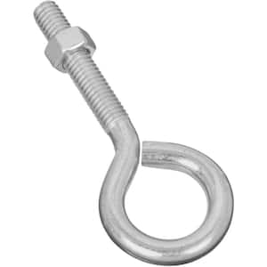 3/8 in. x 4 in. Zinc Plated Eye Bolt with Hex Nut