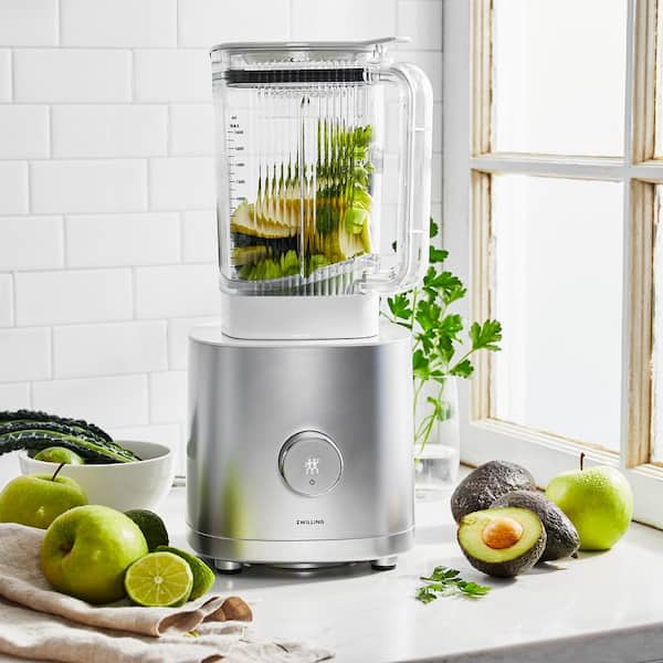 ZWILLING Enfinigy 64 oz. 12-Speed Silver Power Blender