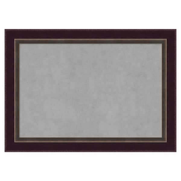 Amanti Art Signore Bronze 28 in. x 20 in. Framed Magnetic Board