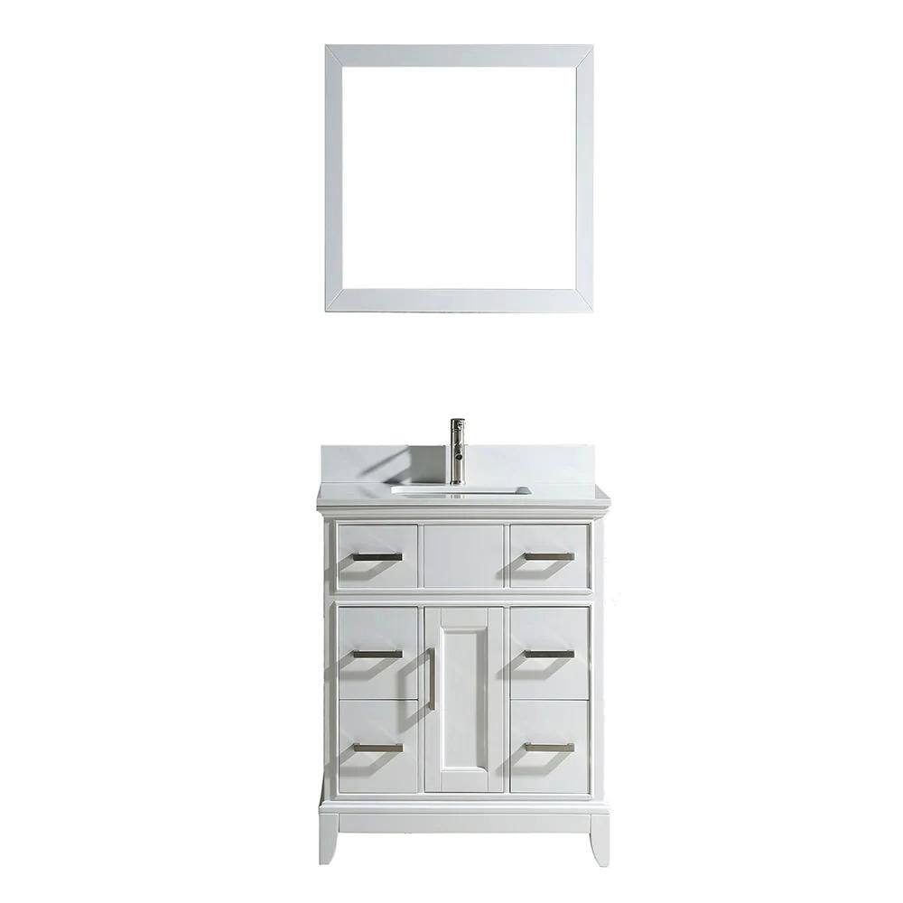 Vanity Art Genoa 36 in. W x 22 in. D x 36 in. H Bath Vanity in White