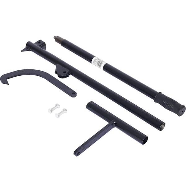 Black 48 in. Metal TimberJack Triple Thick Log Lifter Heavy-Duty Log Jack