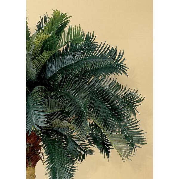 Nearly Natural 6 Ft Sago Palm Silk Tree 5107 The Home Depot
