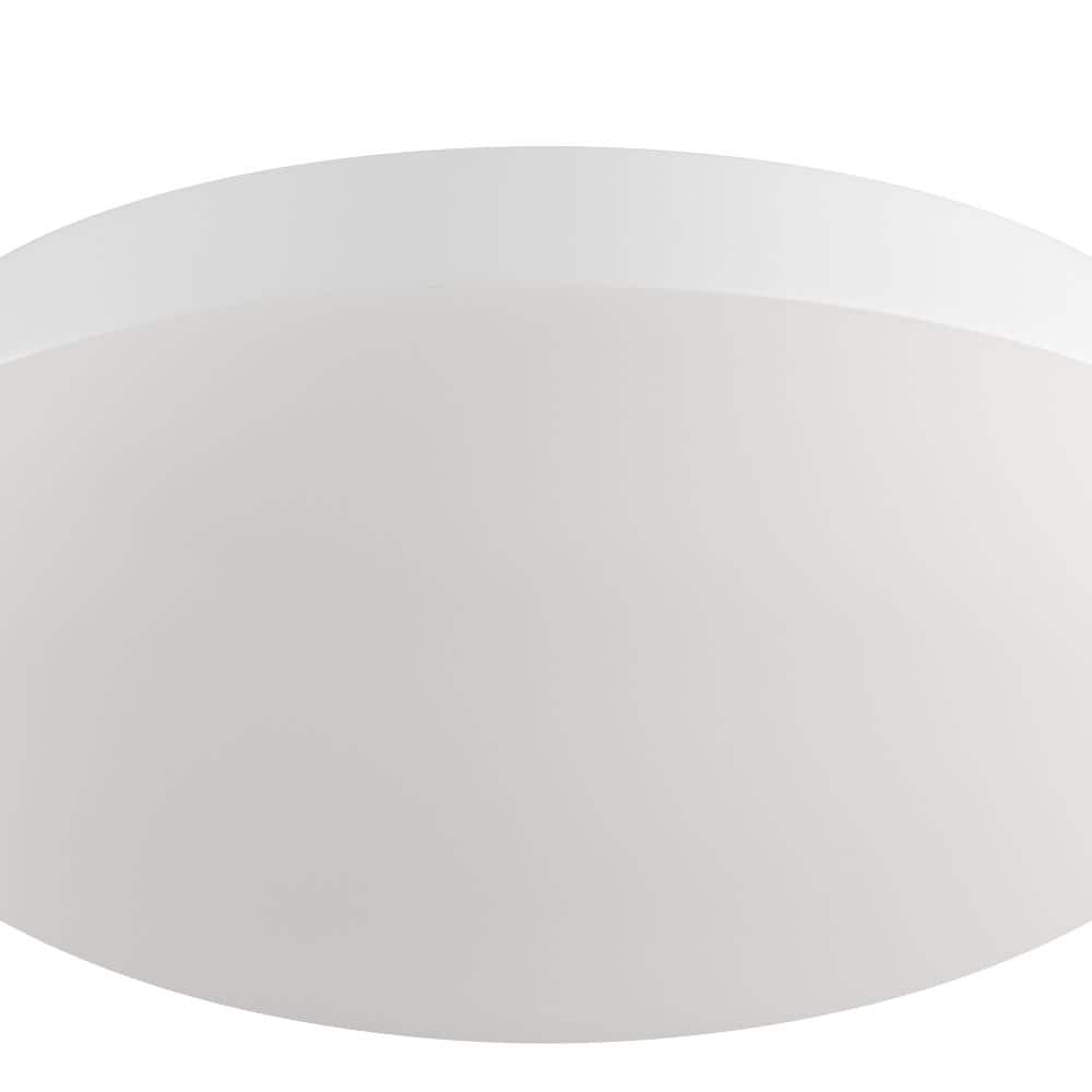 Kalona 10" White Glass LED Flush Mount Ceiling Light