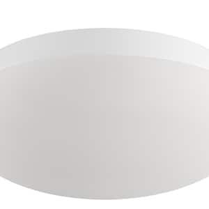Kalona 60-Watt White Integrated LED Flushmount