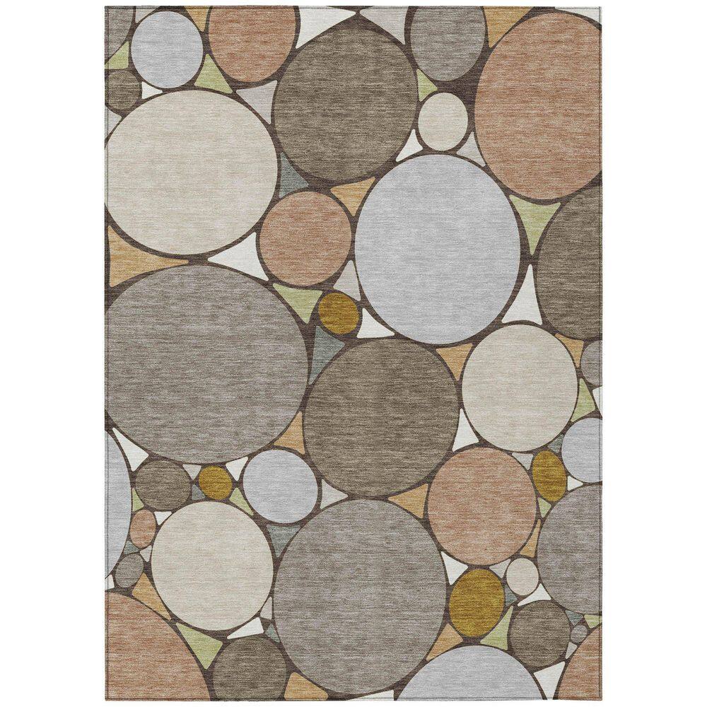 Chantille Machine Washable Indoor/Outdoor Abstract ACN2516 Taupe 5 ft. x 7 ft. 6 in. Area Rug price history on PriceWatchPro