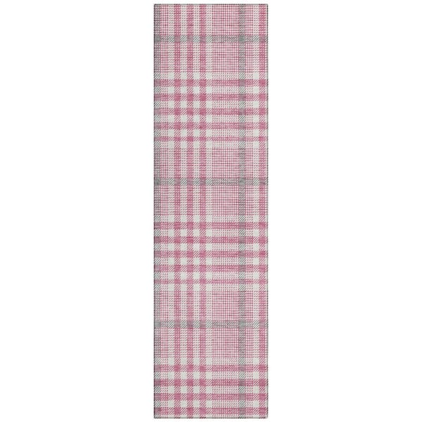 Addison Rugs Chantille Machine Washable Indoor/Outdoor Abstract ACN1054 Blush 2 ft. 3 in. x 7 ft. 6 in. Area Rug