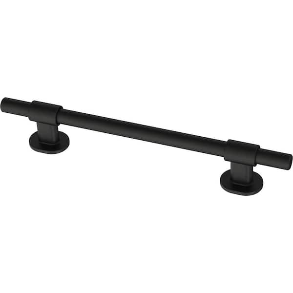 Franklin Brass - 5-Pack Bar Adjusta-Pull Adjustable 1-3/8 to 5-6/15 (35-160 mm) Classic Matte Black Cabinet Drawer Pulls