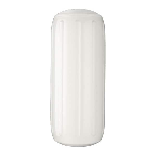 Polyform 8.5 in. x 20.5 Center Tube Fender, White