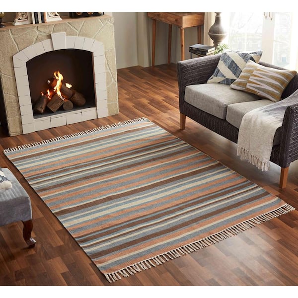 Lori Wool Earth 5 ft. x 7 ft. Area Rug