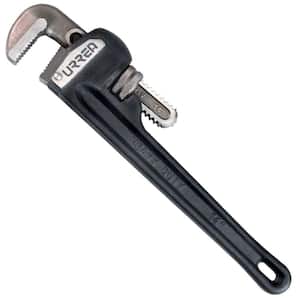 10 in. Long Industrial Steel Pipe Wrench