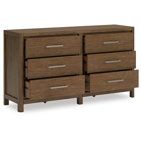 curved dresser The Rivington 6-Drawer Dresser – Maiden Home main image 1