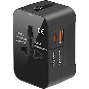 その他 ALL IN 1 ADAPTER PLUG USB tf8su2k Amazon.com: All in One Universal USB Travel Power Adapter with 3