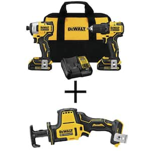 dewalt dc4ckita 18 volt compact cordless 4 tool combo kit