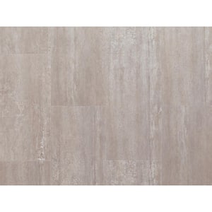 Sandstone 12 in. W x 23 in. L Click Lock Water Resistant Vinyl Tile Flooring (13.4 sqft/case)
