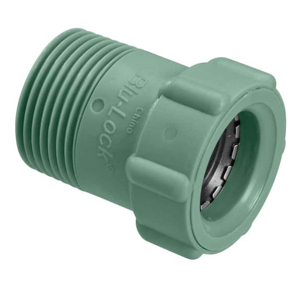 3/4 in. x 1 in. MPT Eco-Lock Adapter