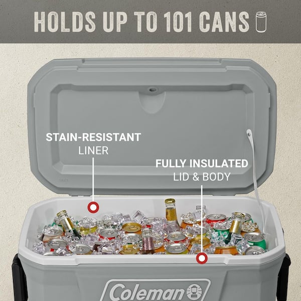 Coleman Classic Series 62-qt. Hard Cooler 3000006487 - The Home Depot