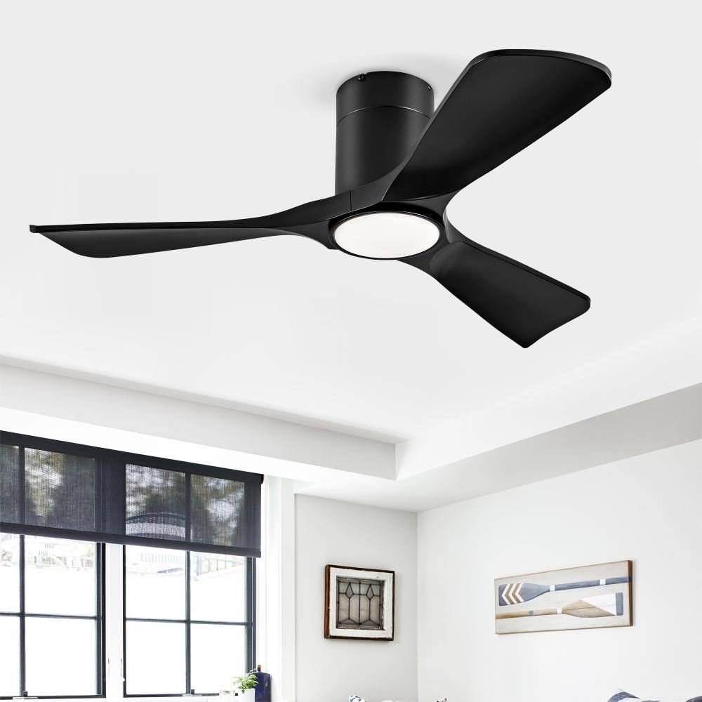 42 in. Black Reversible Quiet DC Motor Downrod Mount Standard Fan with Remote Control Dimmable 6 Wind Speed price history on PriceWatchPro