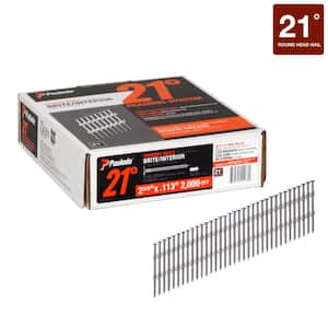 2-3/8 in. x 0.113-Gauge 21-Degree Brite Ring Shank Plastic Collated Framing Nails (2000 per Box)