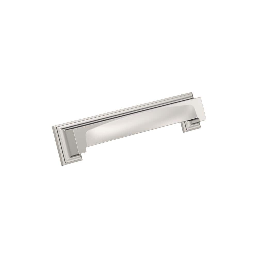Appoint 5-1/16 in. or 6-5/16 in. (128mm or 160mm) Traditional Polished Nickel Cabinet Cup Pull price history on PriceWatchPro