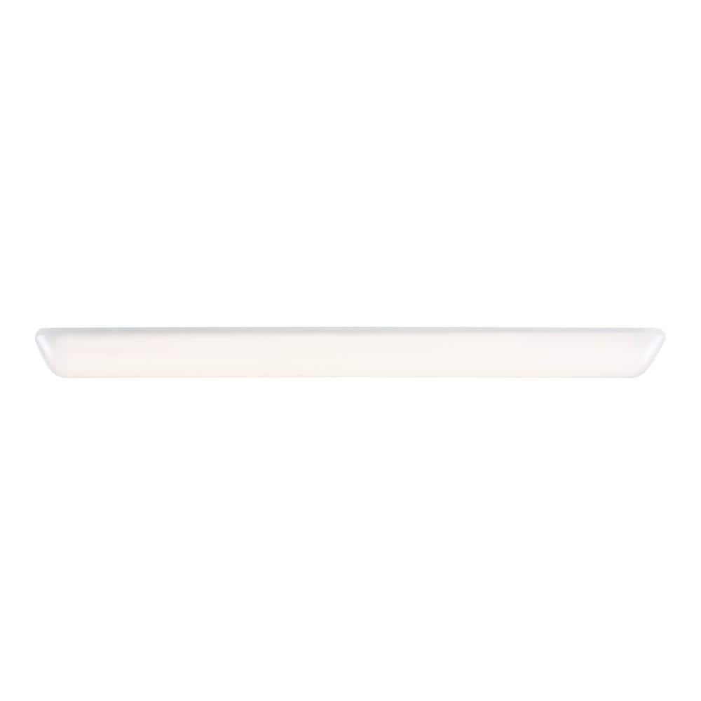 Kolmar White Acrylic LED Flush Mount Light with Diffuser
